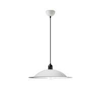 Stilnovo Lampiatta Lampadario Grande Bianco