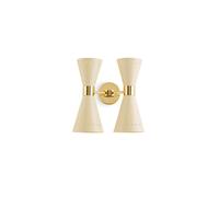 Stilnovo Megafono Applique 4 Oro/Avorio
