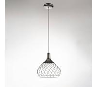 Stilnovo Mongolfier P1 lampada LED a sospensione, nera Stilnovo