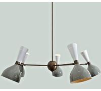 Stilnovo Stile 5 Bracci Moderno Ottone Sputnik Lampadario Diablo Armatura