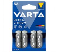 Varta Ultra Lithium Stilo AA - Blister 4 Batterie