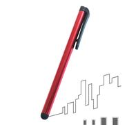 Stilo capacitivo per dispositivi touchscreen, matita digitale a punta fine con sensibilità regolabile e punte in gomma antigraffio, leggero e