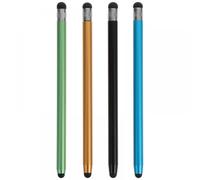 Stilo capacitivo per touchscreen, punte morbide antigraffio con ampia compatibilità per la maggior parte di telefoni e tablet, doppio tocco preciso