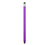 Stilo capacitivo touch screen, sostituzione della penna S con matita digitale a doppia estremità, per dispositivi capacitivi, telefoni cellulari, smartphone, tablet e computer (viola)