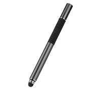 Stilo con Punta in Tessuto Nero/Oro Rosa/Rosa/Argento, Stilo Tattile, Penna Stilo a Ventosa per Disegnare per Dipingere (Nero)