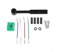 Stilo di ricambio ATN95E per giradischi Audio Technica ATLP120USB con spazzola e viti per modelli di cartucce inclusa la serie AT95E