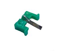 Stilo di ricambio M70B N70B N72B, punta ad ago per fonografo per dischi in vinile, compatibile con giradischi Astatic EVG Pfanstiehl, lettore audio stereo (verde)