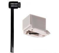 Stilo di ricambio per Audio-Technica AT-LP60 (confezione da 1/2 con spazzola), compatibile con cartucce AT3600/AT3650, ago a punta diamantata con cantilever in fibra di carbonio (1 pz)