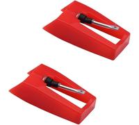 Stilo di ricambio per giradischi ION ICT04RS - Compatibile con IONTTUSB10 ITTCD10 LPDock LP2CD LP2Flash Confezione da 2
