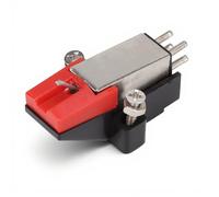 Stilo per giradischi in vinile,Precisione della testa magnetica,Suono puro,Durata più lunga,Tono di controllo perfetto,Giradischi fonografo Doppio magnete mobile Stereo Vinyl Record Player Stylus