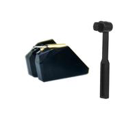 Stilo per Giradischi per Technics P30 EPS30CS EPS24CS EPS25cs SLBD2 SLDD2 con Spazzola di Pulizia