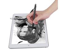 Stilo per penna per pittura touch screen con corda elastica per navigatore per auto PDA POS e altri dispositivi touch screen resistivi, strumento perfetto per scrivere sullo schermo(Nero)