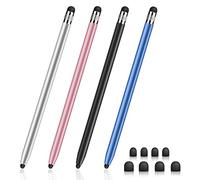 Stilo per touch screen, Digiroot 4 penne stilo ad alta sensibilità e precisione capacitiva stilo per iPhone/iPad Pro/Tablet/Samsung/Galaxy/PC…