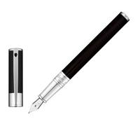 STILOGRAFICA S.T. DUPONT D-INITIAL BLACK/CHROME ART 260203
