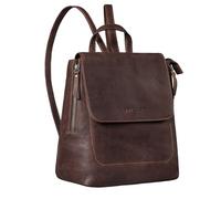 STILORD "Anisa Zaino Piccolo Donna Pelle - Elegante Sacca Zaino Vera Pelle Daypack Compatto con Scomparti Zainetto Casual per Città Lavoro e tempo Libero Colore:torres - marrone