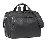 STILORD 'Ansgar' Cartella flessibile in pelle Uomo e donna Borsa per insegnanti Borsa a tracolla in pelle vintage 18 pollici Borsa per laptop Business, Colore:nero