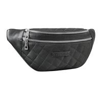 STILORD "Azul" Premium Borsa In Pelle Da Donna E Da Uomo Con Design Trapuntato - Borsa vintage retrò da festival - Borsa da cintura trapuntata in vera pelle Colore:nero