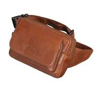 STILORD 'Boston' Marsupio Grande in Pelle Vera da Uomo Donna Borsello a Tracolla Monospalla Vintage Elegante in Cuoio, Colore:maraska - marrone