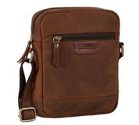STILORD “Brian” Borsa Uomo Piccola in Pelle Borsetta a Tracolla Vintage Borsello Crossbody Messenger Bag Mini Donna Colore:seppia - marrone