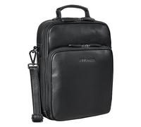 STILORD 'Can' Borsa da Uomo in Pelle Grande Vintage Borsa a Tracolla per MacBook 13,3 pollici DIN A4 Vintage Borsa Crossbody in Cuoio, Colore:nero