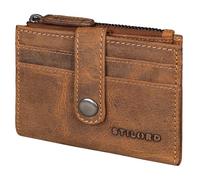 STILORD 'Caro' Porta Carte Donna Pera Pelle Elegante - Portafoglio Donna Piccolo Pelle Vera Pratico Porta Card Cuoio 12 Carte - Borsellino con Blocco RFID e Scatola Regalo, Colore:bergamo - marrone
