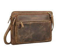 STILORD "Clarity" Borsa PC 15-16" Uomo Vera Pelle Borsetta Tracolla Slim Cartella Portadocumenti A4 Custodia Laptop e Tablet 13 Pollici Lavoro e Università Colore:marrone medio