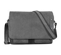 STILORD “Curtis” Borsa Messenger in Pelle Professionale Cartella Insegnanti Portadocumenti Donna Uomo Capiente da Lavoro Colore:avaro - grigio