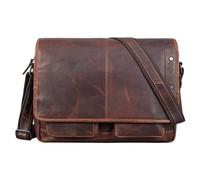STILORD “Curtis” Borsa Messenger in Pelle Professionale Cartella Insegnanti Portadocumenti Donna Uomo Capiente da Lavoro Colore:florida - marrone