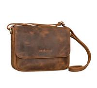 STILORD 'Elina' Elegante Borsa Tracolla Donna Pelle Vintage Borsetta per Uscire Pochette Donna Piccola Crossbody Bag Borsa a Mano in Vera Pelle, Colore:seppia - marrone