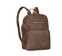 STILORD "Fabienne" Zaino Donna Pelle Vera piccolo Vintage Borsa de Trasporto tracolla regolabile Leggera Borsa da giorno Quotidiano Colore:colorado - marrone