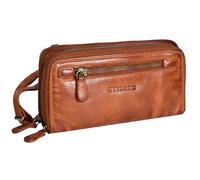 STILORD 'Fara' Borsa per cellulare vintage con portafoglio a tracolla per signore Borsa a tracolla piccola in vera pelle Portafoglio retrò signore, Colore:lavato - cognac