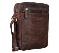 STILORD 'Fox' Borsello Uomo in Pelle Borsa Messenger Piccola a Tracolla per Tablet da 10,1 fino a 10,5 Pollici Cross Body, Colore:zamora - marrone
