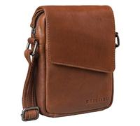 STILORD "Fridolin" Borsa a Tracolla Piccola Donna e da Uomo in pelle vintage borsa a tracolla da uomo in pelle elegante borsa da uomo piccola da sera Colore:sila - marrone