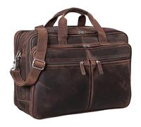 STILORD 'Gigantus' Borsa Porta PC 17,3 Pelle Valigetta pelle valigetta porta documenti Borsa da lavoro Porta documenti grande pelle Vintage, Colore:zamora - marrone