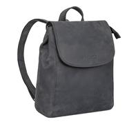 STILORD 'Hazel' Zainetto Elegante Donna Zaino in Pelle Daypack Vintage Zaino Porta PC 13,3 Pollici Piccolo Zaino Casual Zaini da Viaggio in Cuoio Autentico, Colore:carbon - grigio