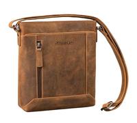 STILORD 'Helene' Borsa a Tracolla Donna piccola Donna borsa in pelle donna vera pelle borsa da donna borse in pelle vintage Bags for women, Colore:bergamo - marrone