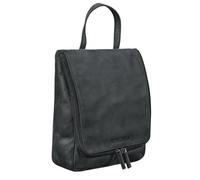 STILORD "Lewi" Borsa da Toilette pelle appendibile con manico per Uomo Donna Beauty Case Borsetta da viaggio Trousse da bagno e palestra Borsetta vera pelle marrone sepia Colore:antracite