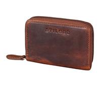 STILORD 'Luxor' Portafoglio Per Carte di Credito in Vera Pelle per Uomo e Donna - Portafoglio in Pelle con Protezione RFID - Portafoglio con Scomparto per le Monete, Colore:kara - cognac