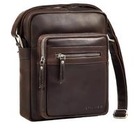 STILORD "Lyon - Borsa da uomo in pelle marrone piccola | Borsa a tracolla, borsa a tracolla e borsa messenger