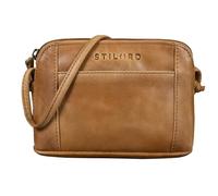 STILORD 'Mariella' Borsa a Spalla Donna in Pelle Vintage Borsa a Tracolla Mini Piccola Borsa Donna Pochette Messenger Crossbody Bag in Cuoio Autentico, Colore:taranto - marrone