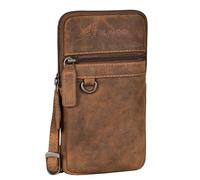 STILORD "Mauve" Borsa Da Petto Elegante Per Uomo E Donna In Pelle Piccola - Borsa A Tracolla Multifunzionale Con Passante Per Cintura In Vera Pelle Colore:bergamo - marrone