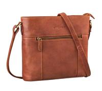 STILORD "Medina" Borsa Donna Tracolla Media Pelle Borsa a Spalla Cuoio Vintage Borsetta per Feste e Tutti i Giorni Pochette Borsello Classica Borsa Crossbody Vera Pelle Colore:rosso - marrone scuro