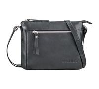 STILORD 'Mirabelle' Tracolla Donna in Pelle Vintage Elegante per Tutti i Giorni, Borsetta Cuoio Autentico Colore:nero
