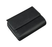 STILORD "Monnie Elegante Portafoglio Donna in Pelle Vera - Borsellino con Blocco RFID e NFC Grande con Molti Scomparti 18 Carte - Portamonete donna in Scatola Regalo Colore:nero