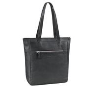 STILORD "Nara Classica Borsa Donna Pelle Shopper Tote Bag Università Grande Borsa a Tracolla Shopping Bag Elegante Borsa Lavoro Borsa a Mano Vera Pelle Colore:nero