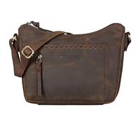 STILORD 'Nia' Borsa a Tracolla Donna in Vera Pelle Piccola Borsa a Mano Signora Vintage Borse da Sera Crossbody Bag Borsetta Donne Cuoio Autentico, Colore:colorado - marrone