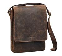 STILORD 'Ottavio' Borsa a Tracolla Uomo Pelle Verticale Messenger Media in Cuoio Autentico per Laptop 13,3 Pollici Cartella Lavoro Ufficio Tempo Libero Borse Crossbody, Colore:kreta - marrone