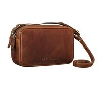 STILORD "Pam" Vintage Borsa Tracolla Donna Pelle Piccola Borsetta Vera Pelle Donna Borsa Sera Elegante Borsa a Spalla Cuoio Tracolla Regolabile Colore:kara - cognac