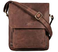 STILORD 'Ragnar' piccola borsa a tracolla uomo pelle borsa a tracolla uomo tablet borsa messenger borsa piccola uomini borse a tracolla piccole, Colore:veleta - marrone
