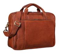 STILORD 'Rodrigo' Borsa Portadocumenti Tracolla Pelle Vintage Porta PC Borsa Business da Uomo Donna Ventiquattrore Cuoio Cartella da Lavoro per Trolley, Colore:maraska - marrone